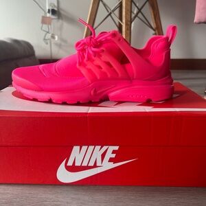 Nike Neon Pink Athletic Shoes